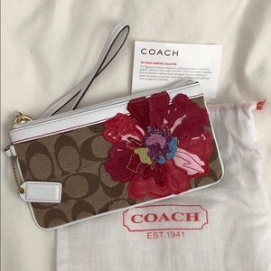 Coach wristlet